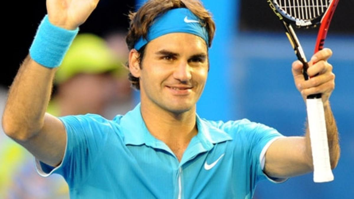Roger Federer, în semifinale