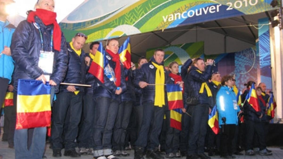 S-a înălţat tricolorul