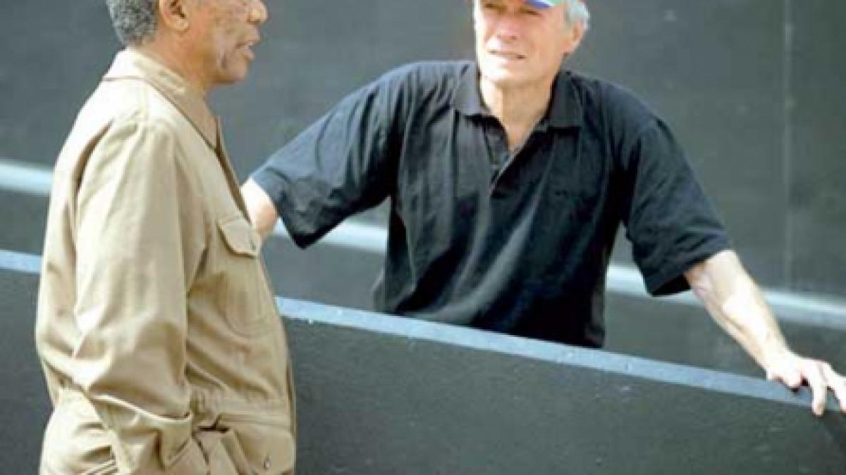 Morgan Freeman, în rolul lui Mandela