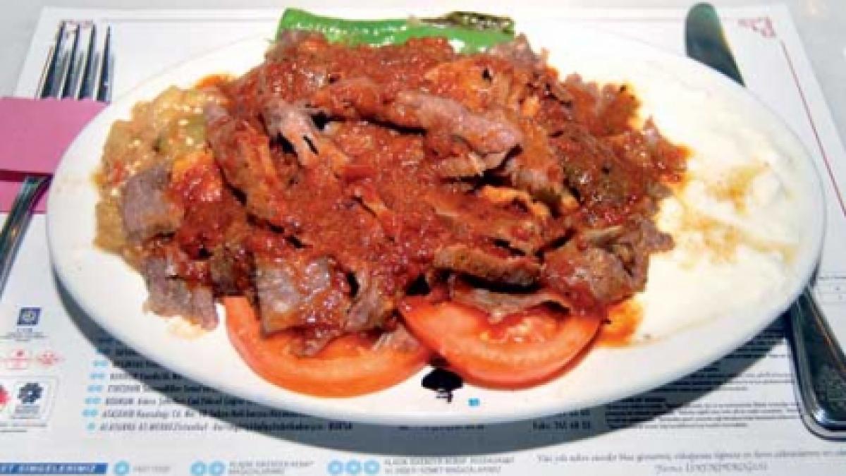 Iskender kebab
