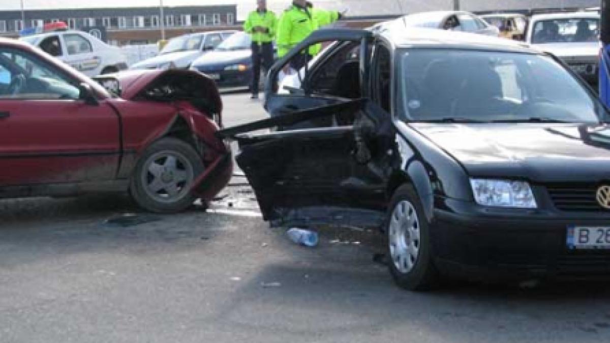 Vâlcea – Şeful Gărzii Financiare, implicat într-un accident