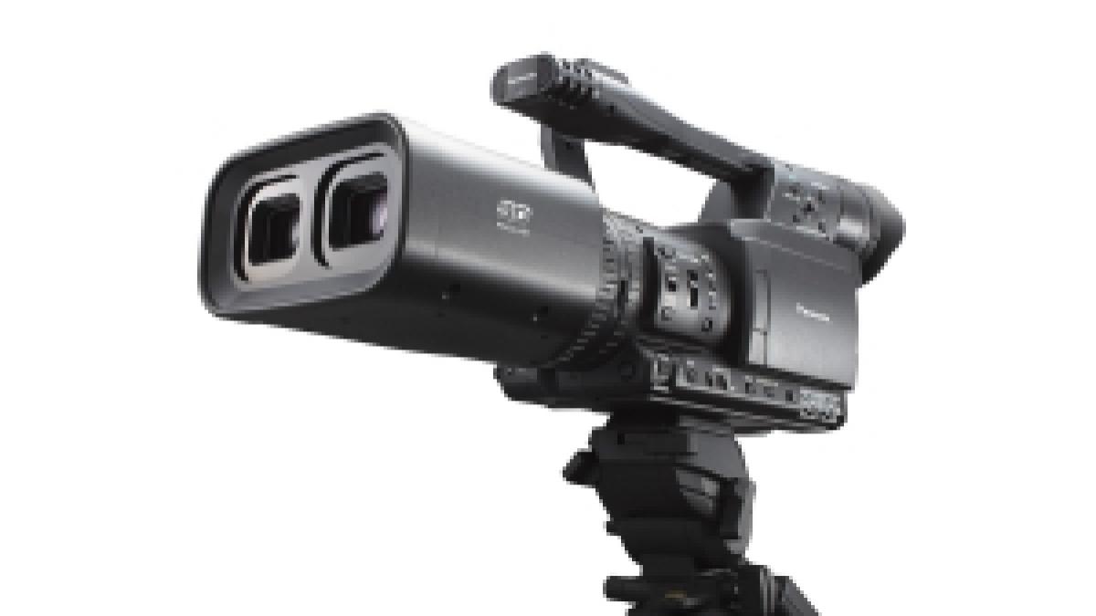 Cameră video cu înregistrare Full HD 3D de la Panasonic