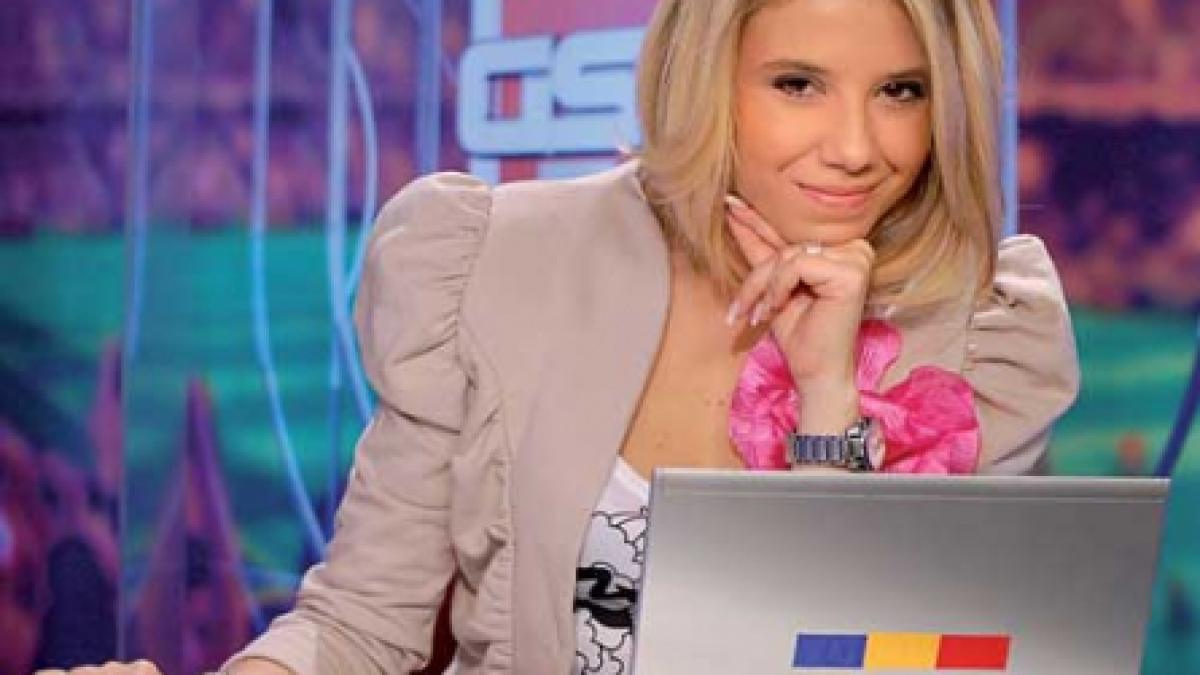 Un VJ la ştirile GSP TV