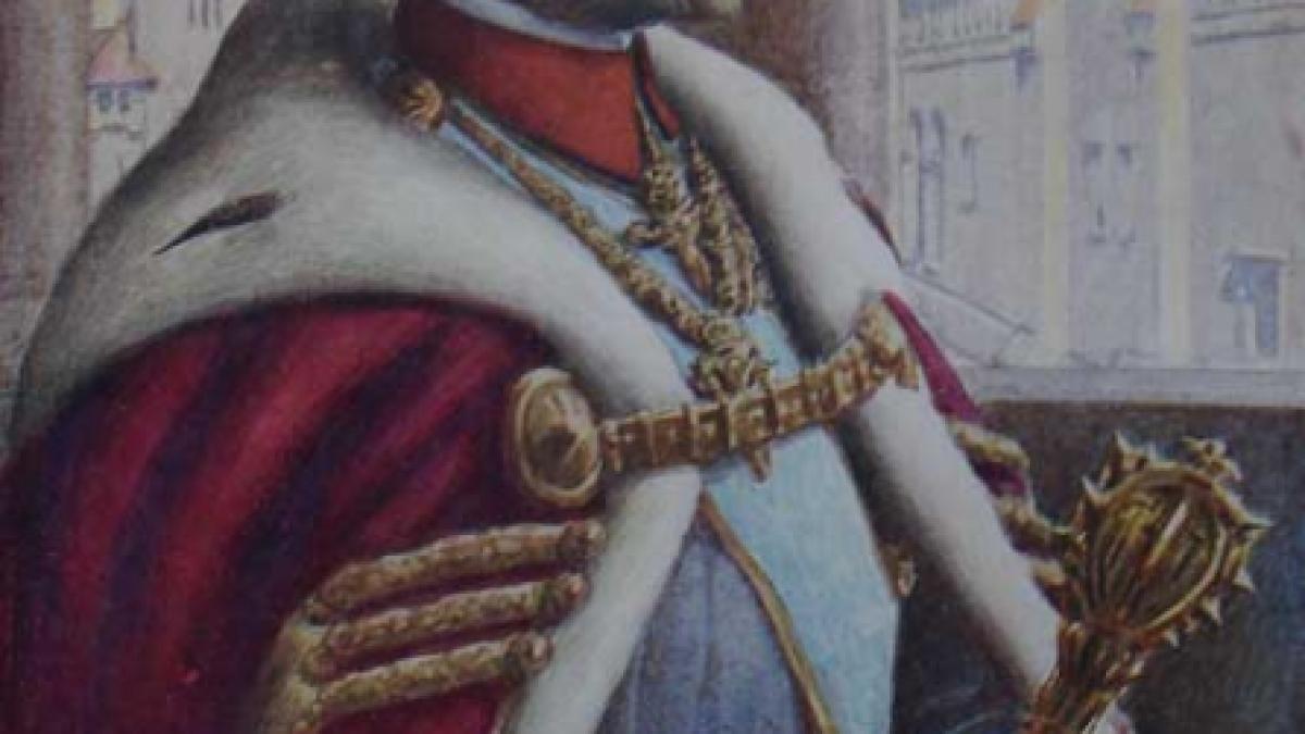 Coroana de oţel, emblema regalităţii