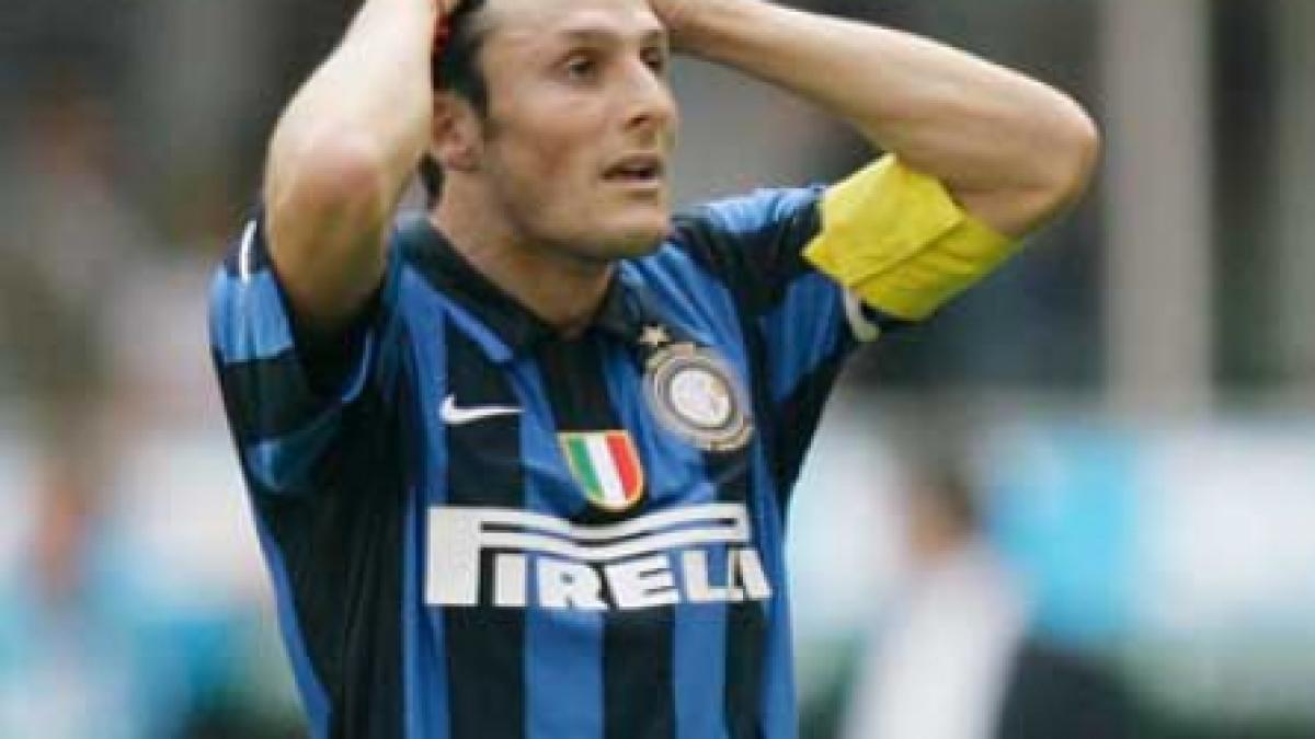 Zanetti va juca meciul 700 pentru Inter