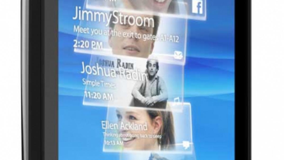 Primul droid Sony Ericsson: Xperia X10