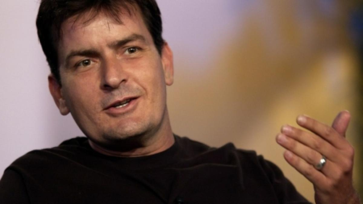 Charlie Sheen, la "zdup" pentru 30 de zile
