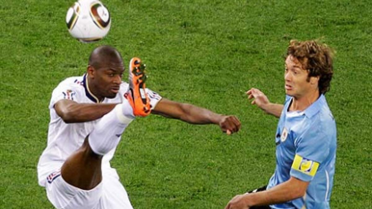 Uruguay - Franţa 0-0: Cocoşi infertili