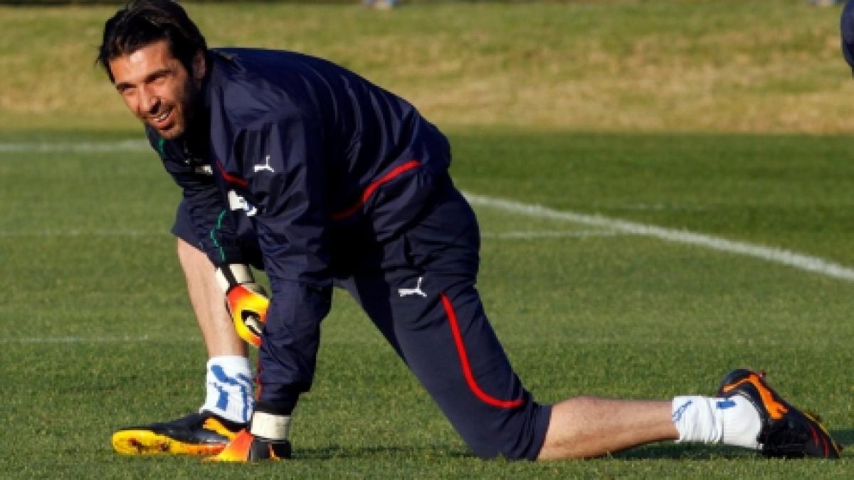 Buffon are probleme la nervul sciatic şi ia două zile de pauză