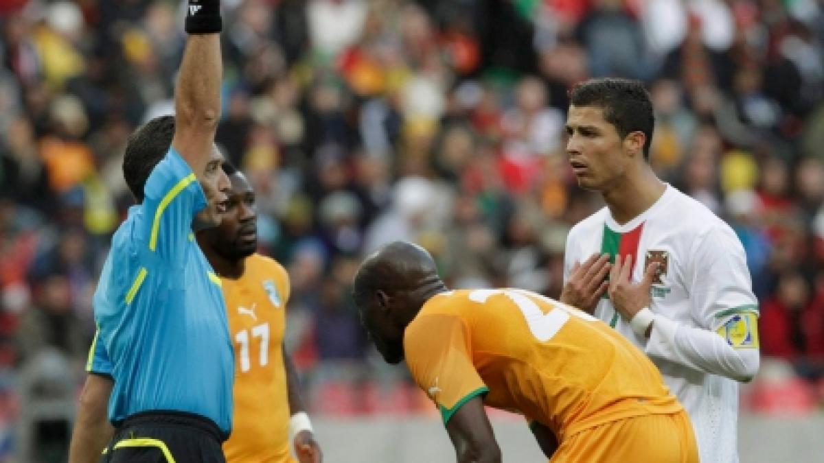 Portughezii cer anularea cartonaşului lui Ronaldo