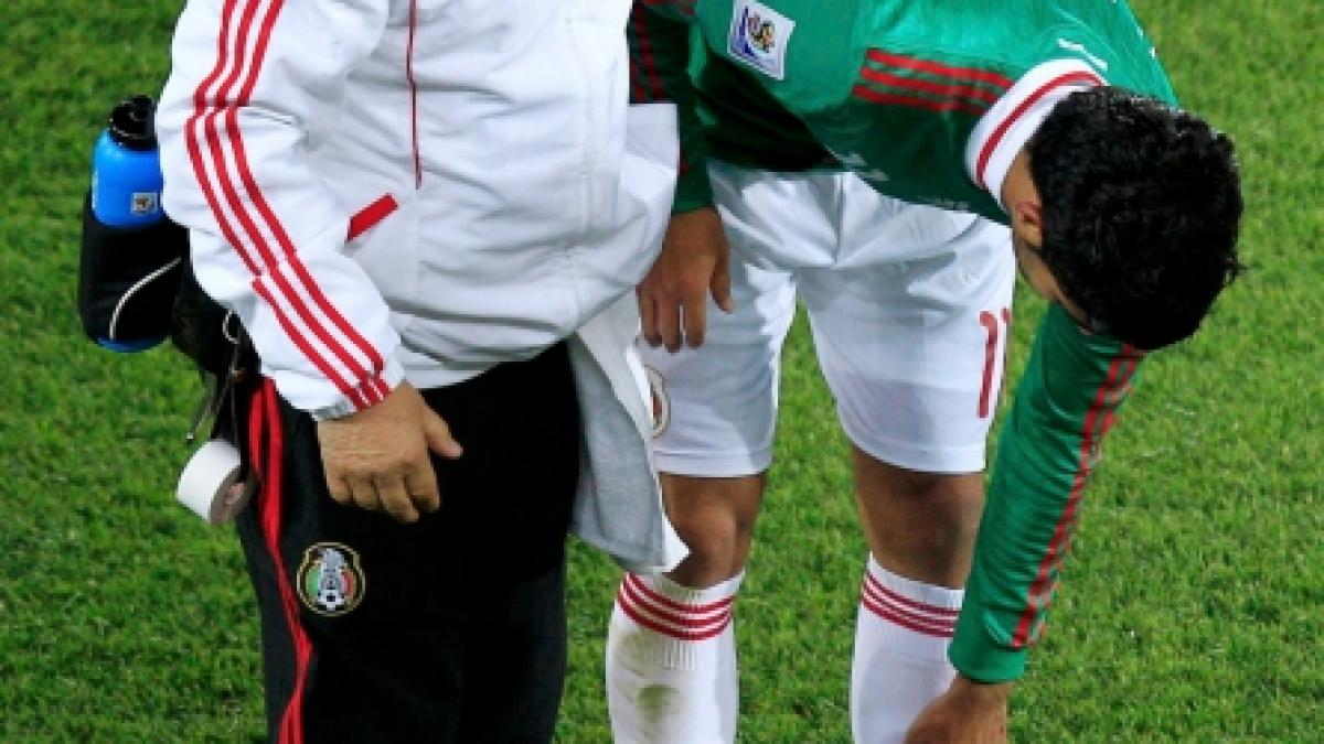 Mexicanul Vela a suferit o leziune musculară