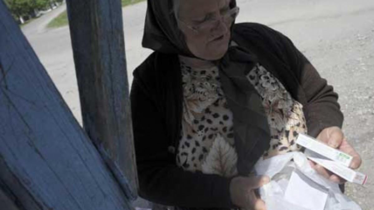 "Să ne-aduceţi şi nouă pastile! Mai pe jumătate, mai pe sfert!"
