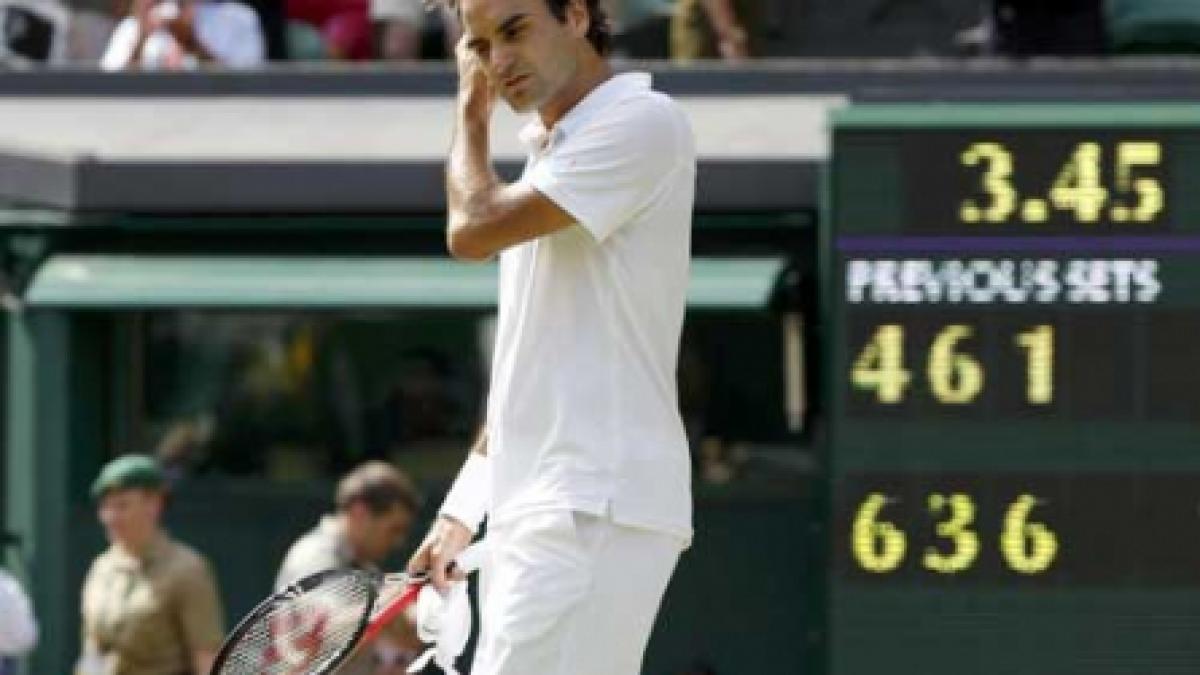 Roger Federer, eliminat în sferturile de finală