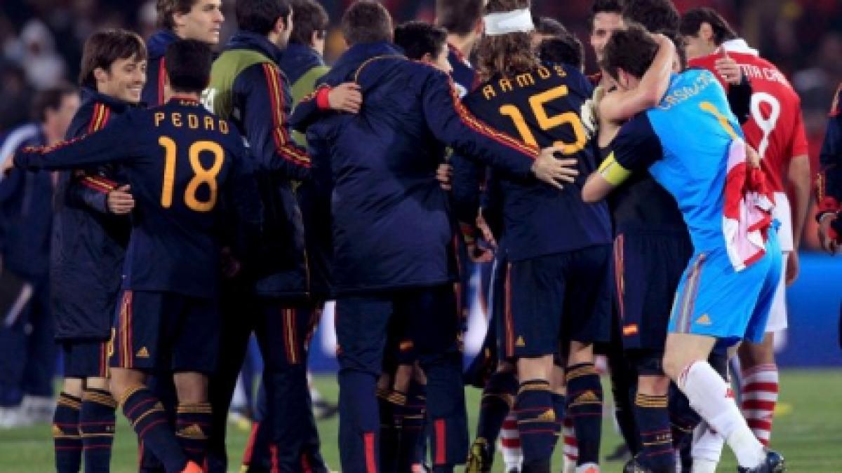 Naţionala Spaniei, în premieră în semifinalele CM