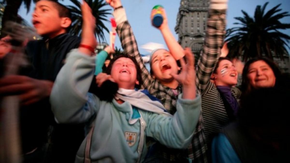 Arestări la Montevideo după eliminarea Uruguayului