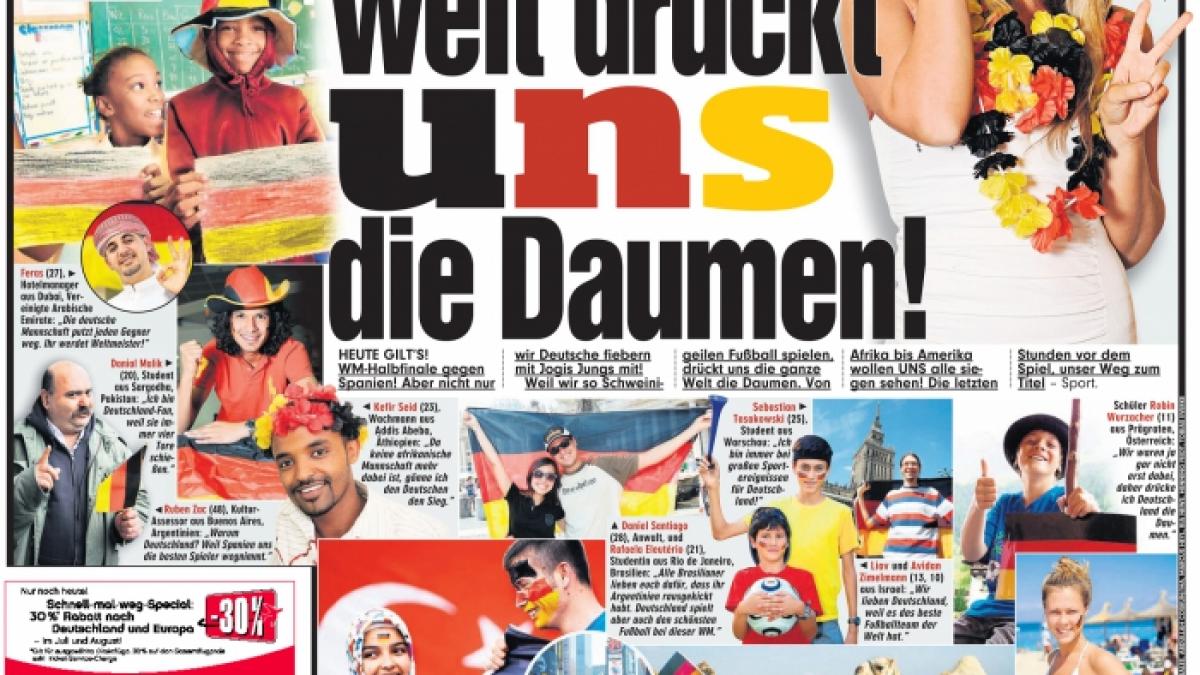 Germania - Spania: Ce spun ziarele?