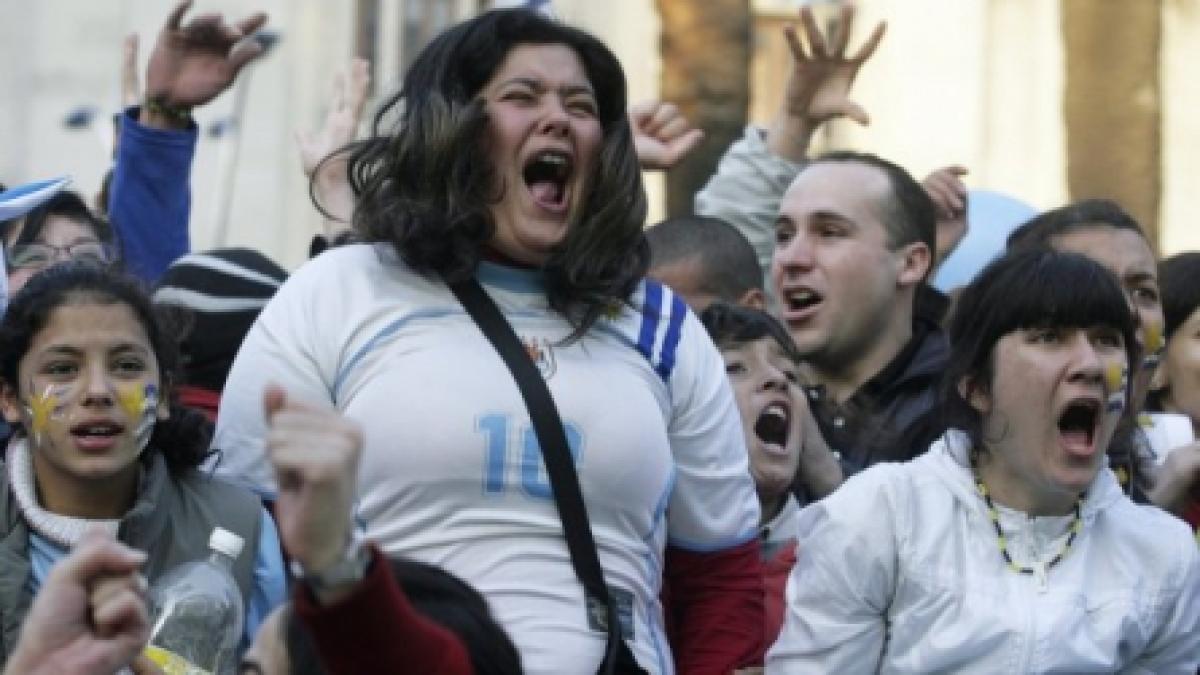 Uruguayenii sunt entuziaşti, germanii sunt dezamăgiţi