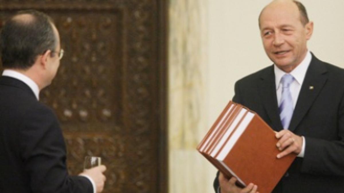 Băsescu, desant la Guvern pentru ANI