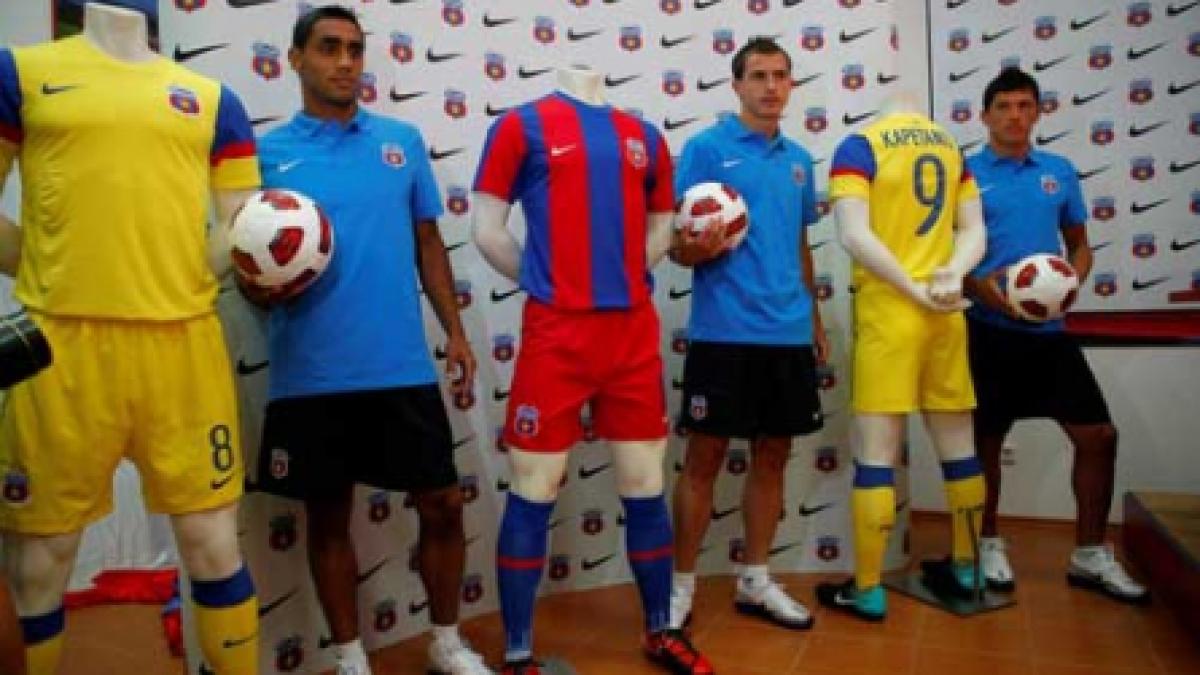 Steaua se îmbracă după moda CM
