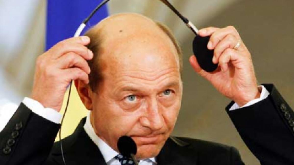 Traian Băsescu: "Oricare trăitor e dator cu un impozit"