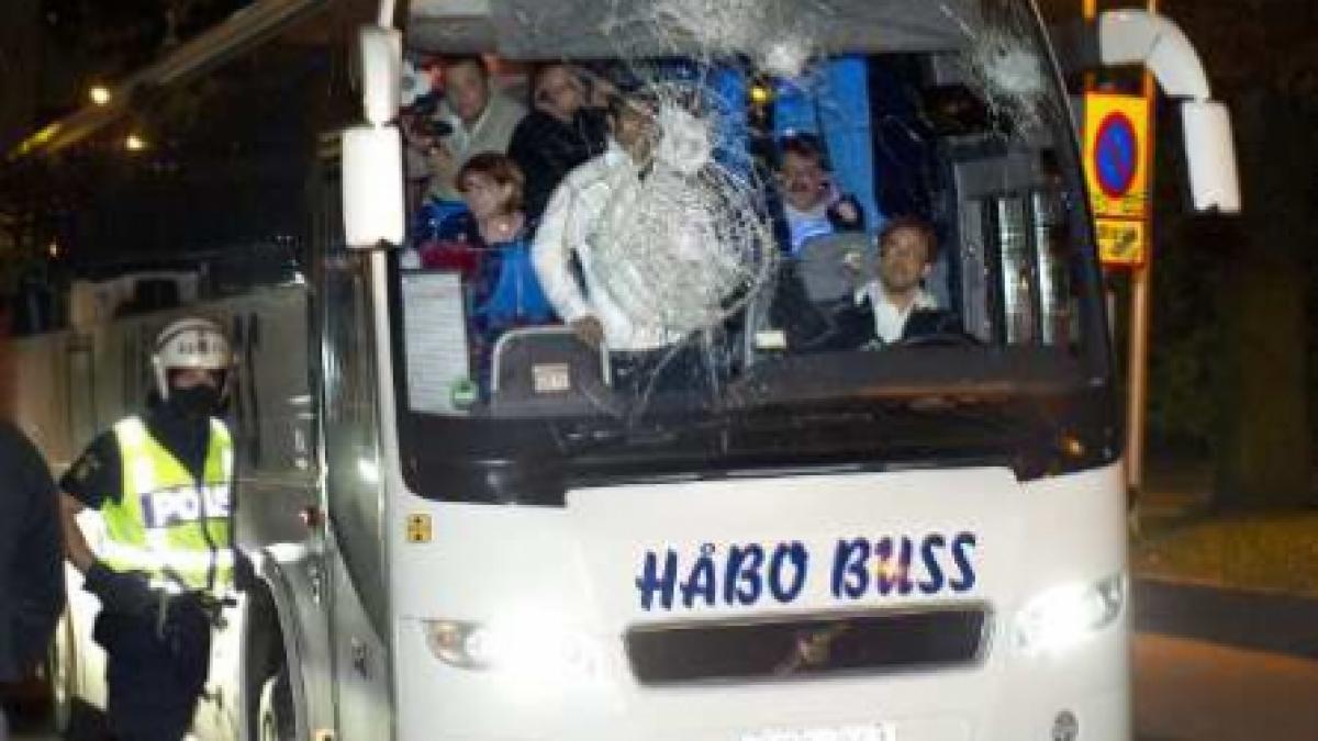 Incidente grave după meciul AIK Stockholm - Levski Sofia
