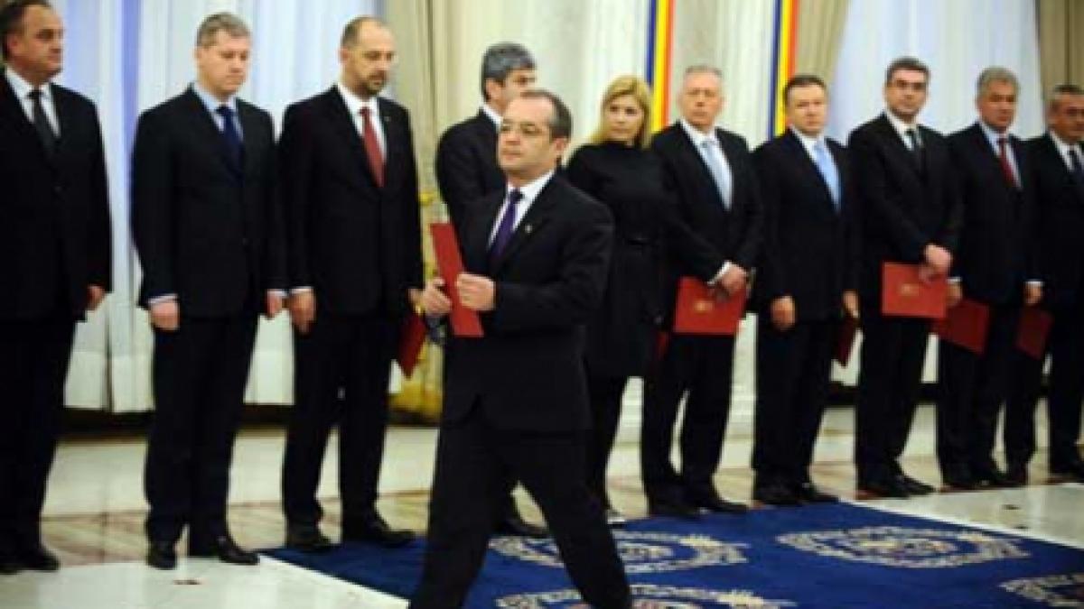 Guvernul Boc, zero barat