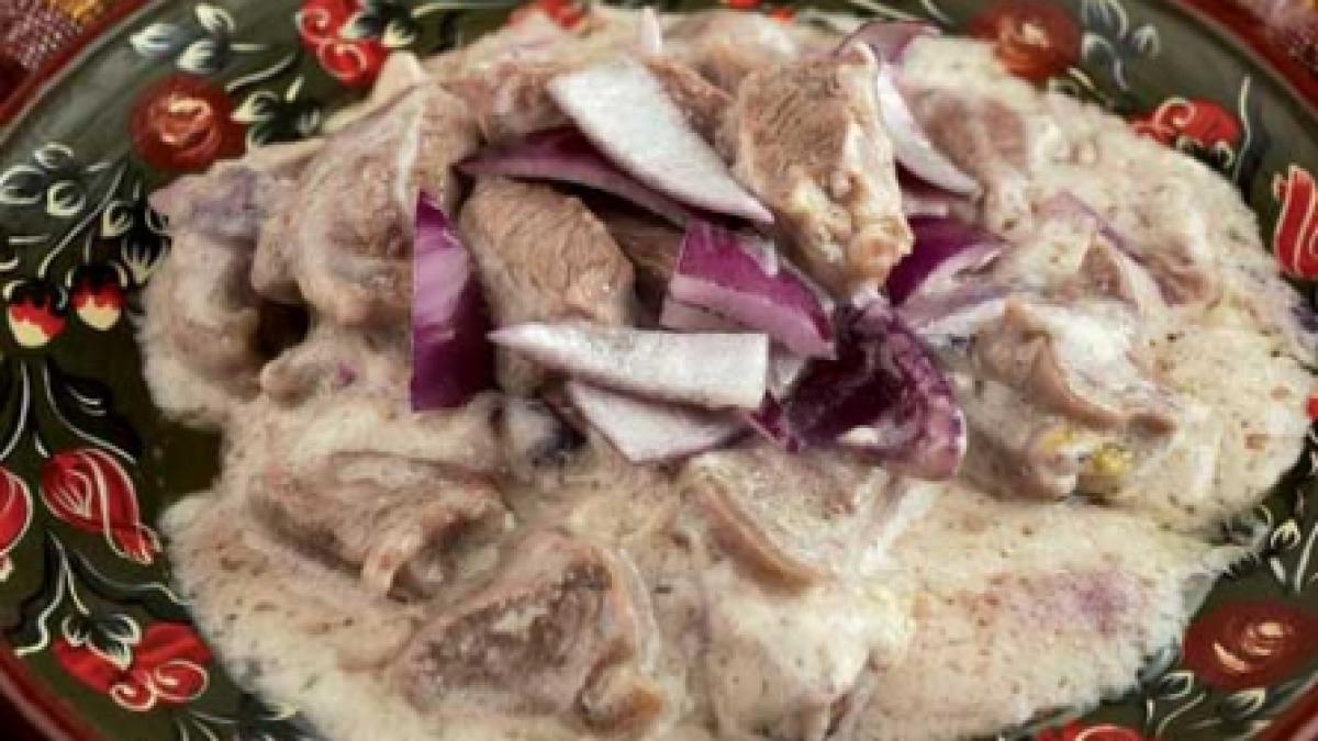 Tocăniţă de ied ca pe valea Mureşului