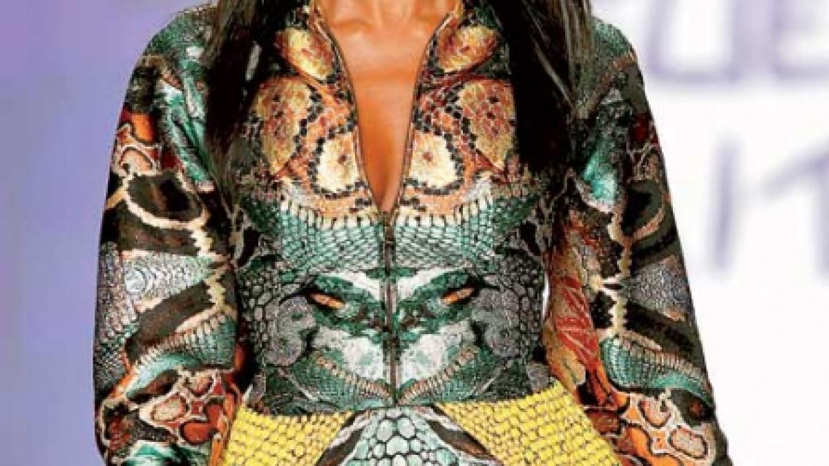 Naomi Campbell, ispită pentru ruşi