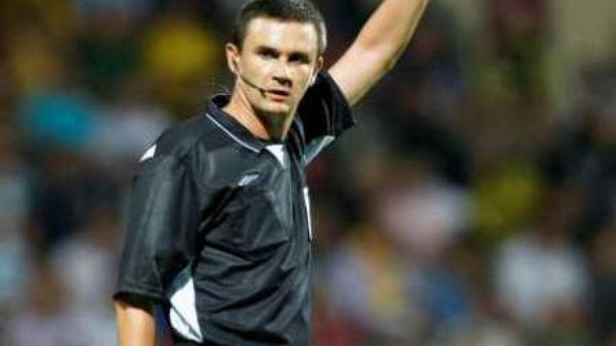 Cristi Balaj va arbitra o partidă din etapa a 4-a, la 3 noiembrie