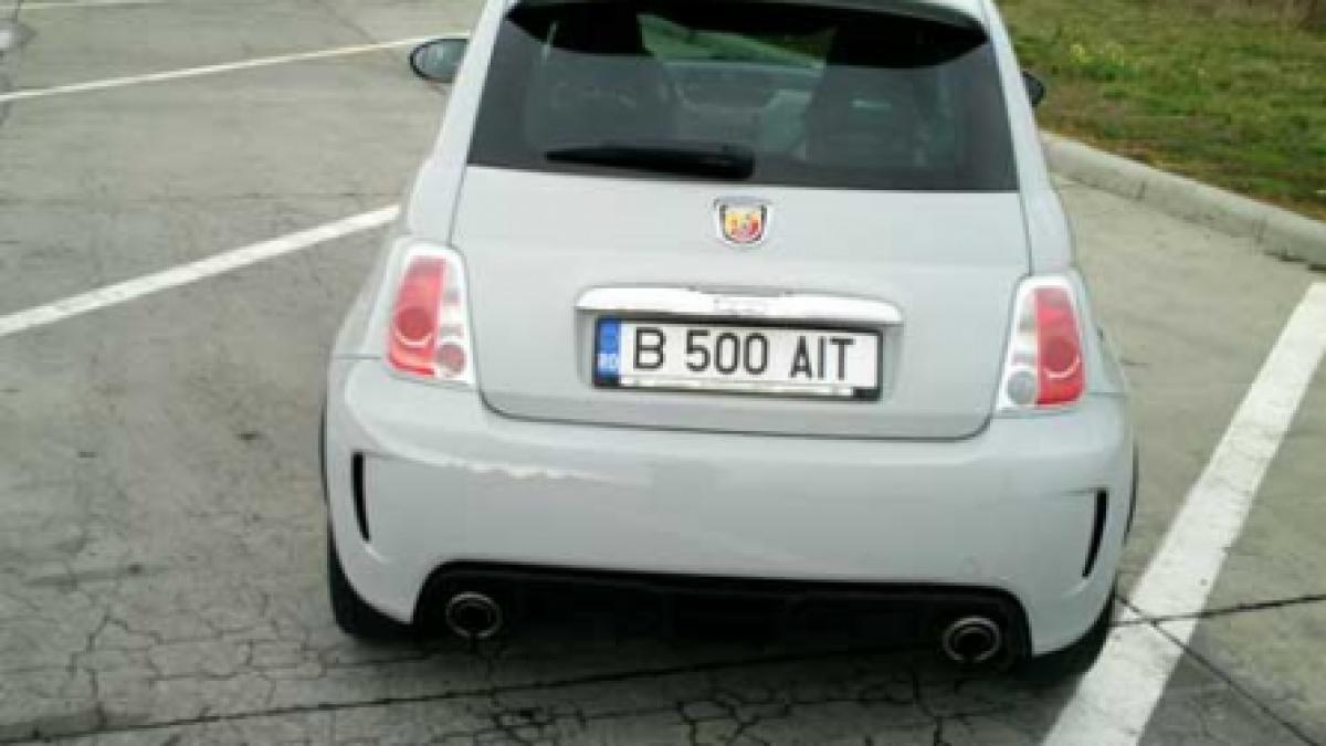 Bomba artizanală Abarth 500