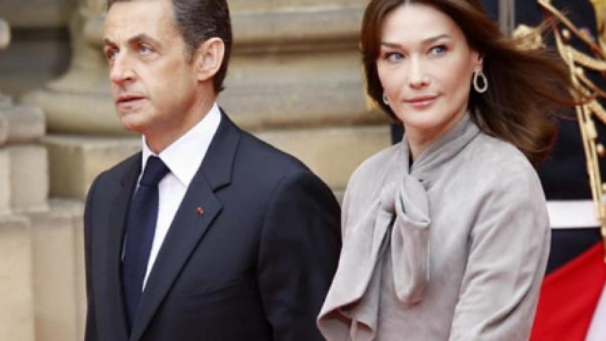 Sarkozy şi Carla Bruni nu vor mai călători împreună