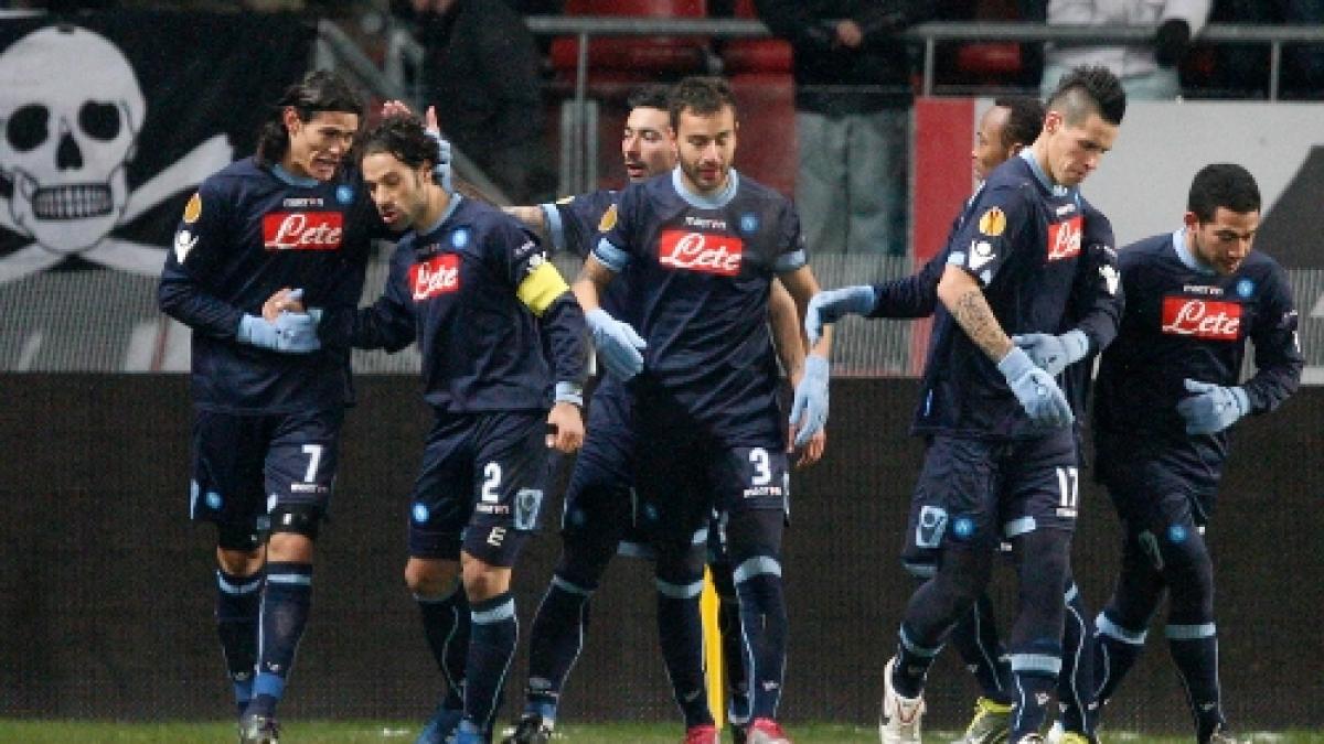 Napoli a învins pe Palermo cu gândul la Steaua