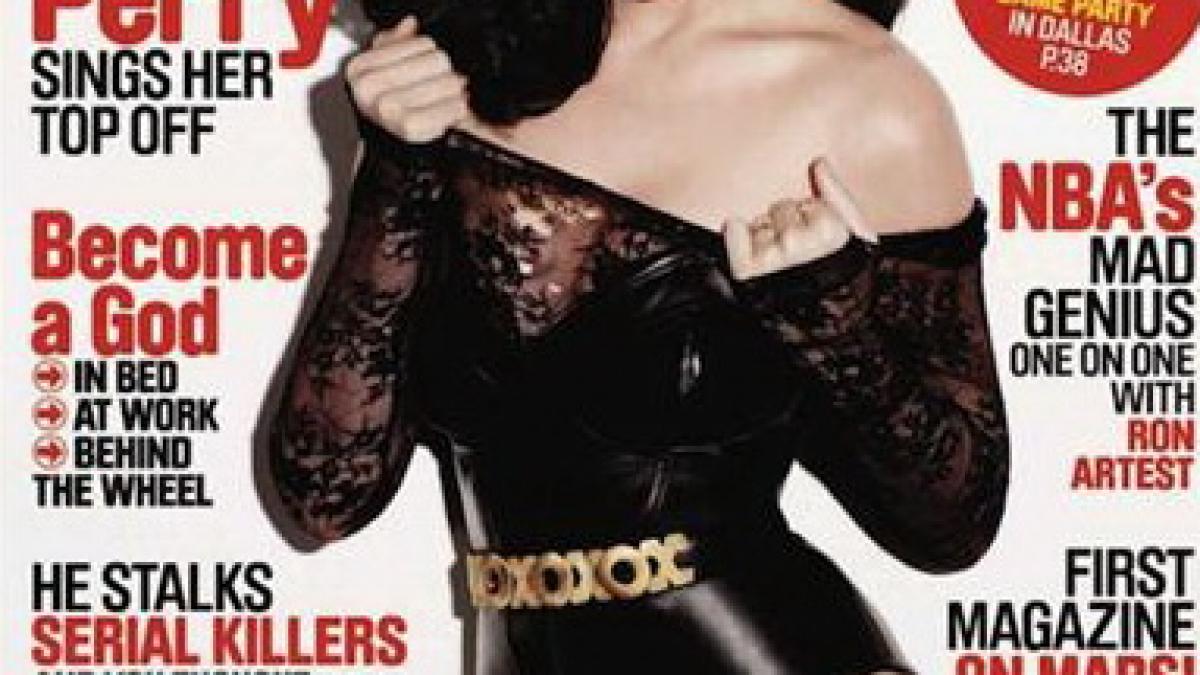 Katy Perry îşi arată nurii în Maxim
