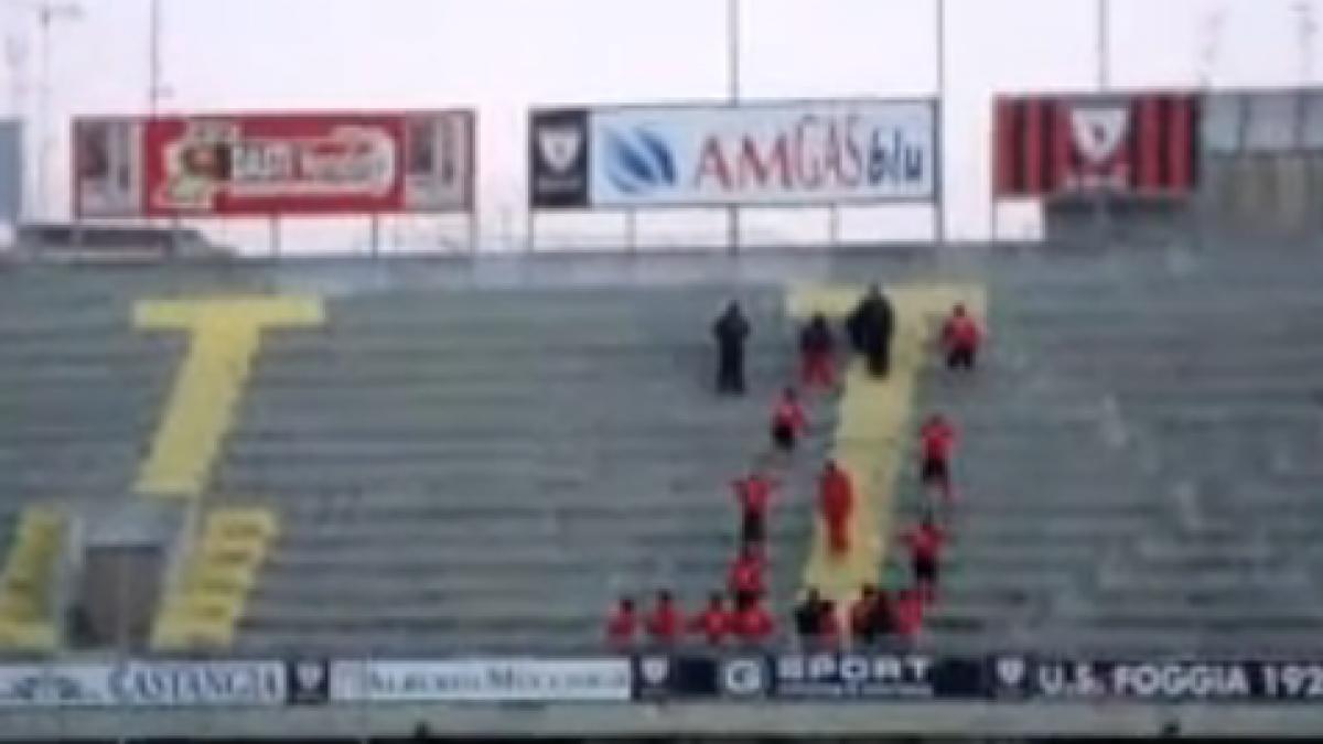 Video: Zdenek Zeman conduce antrenamente draconice la Foggia!