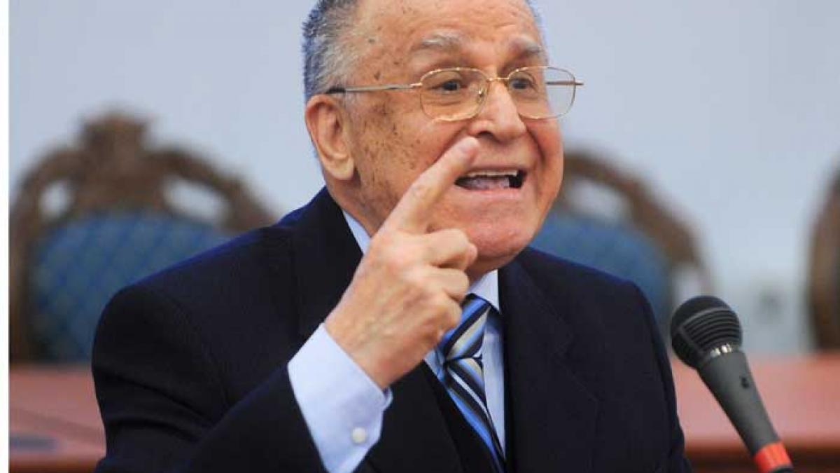 Ion Iliescu: După Băsescu, preşedintele să fie ales de Parlament