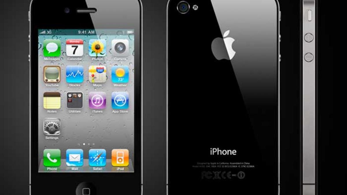 Iphone 4 la cabina de probă