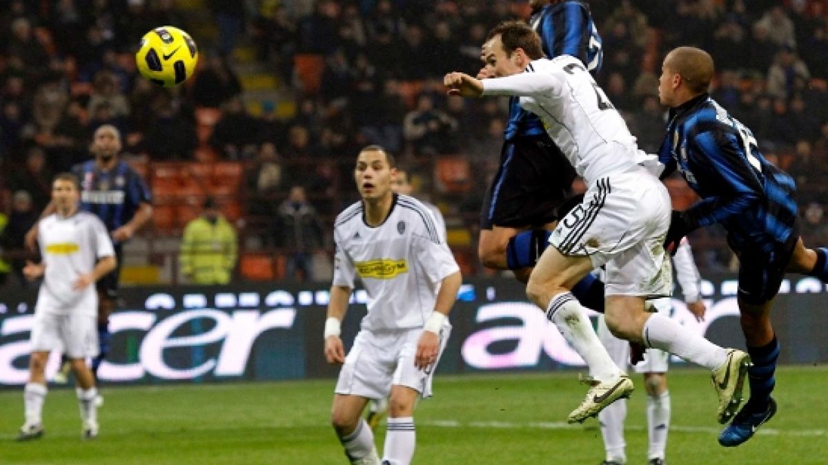 Cristi Chivu a marcat al doilea său gol pentru Inter Milano