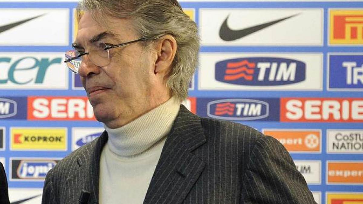Massimo Moratti: "Mutu este blocat de Fiorentina"