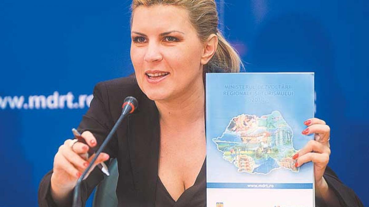 Elena Udrea vrea o naţionalizare mică