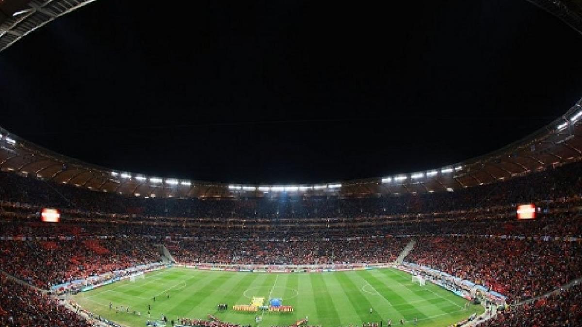 Stadionul finalei CM 2010 a rămas în beznă!