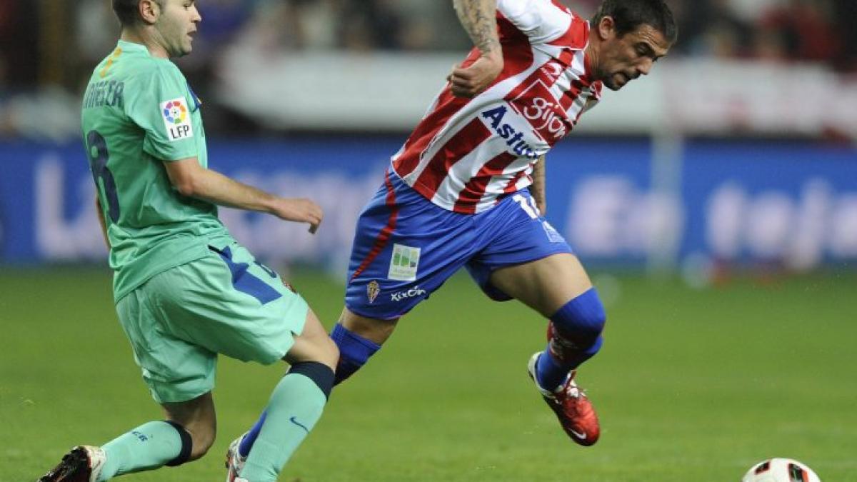 Barcelona, doar remiză la Gijon