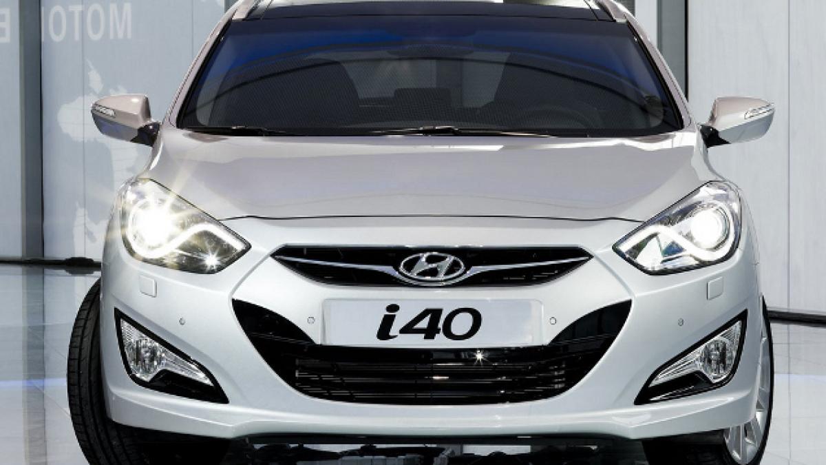 Noul Hyundai i40 va debuta la Salonul Auto de la Geneva