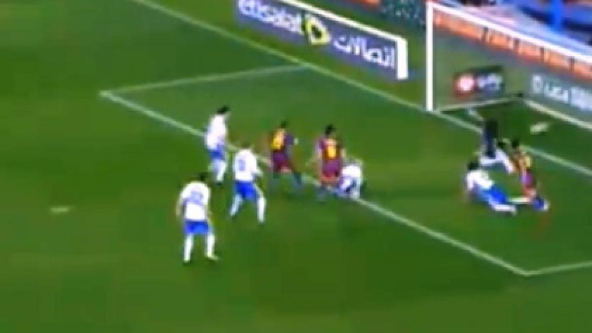 Video: Barca câştigă cu Zaragoza şi este iar la 10 puncte de Real!