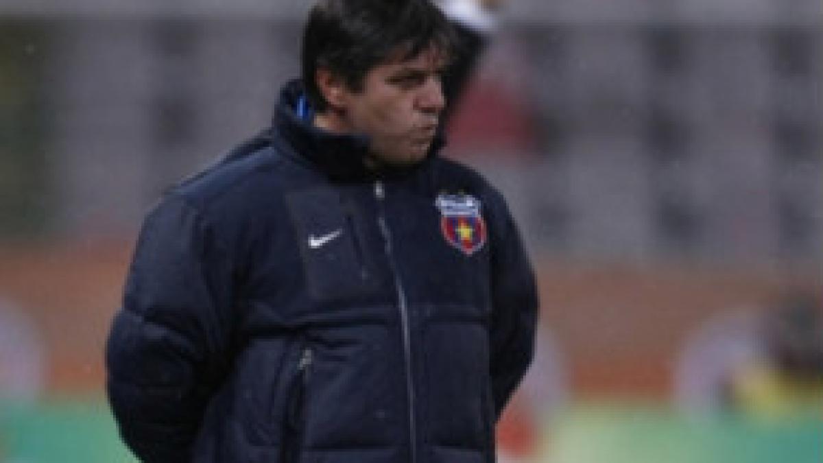 Lăcătuş: "Le urez multă baftă băieţilor. Forza Steaua!"