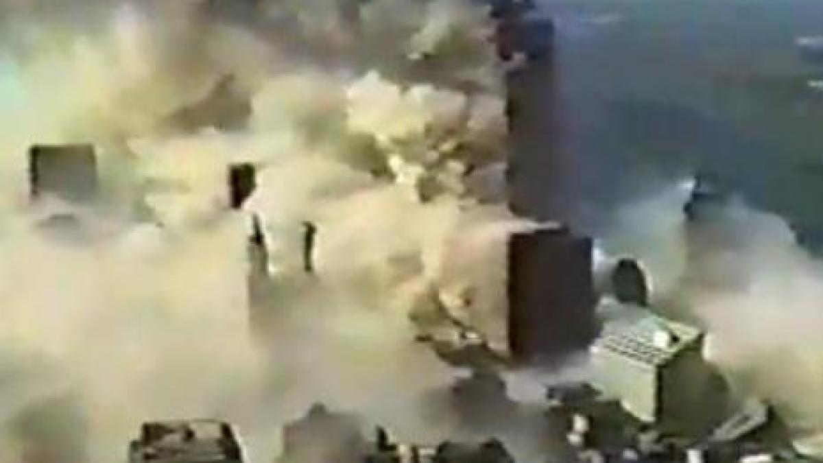 Noi imagini ale atacului de la 11 septembrie 2001