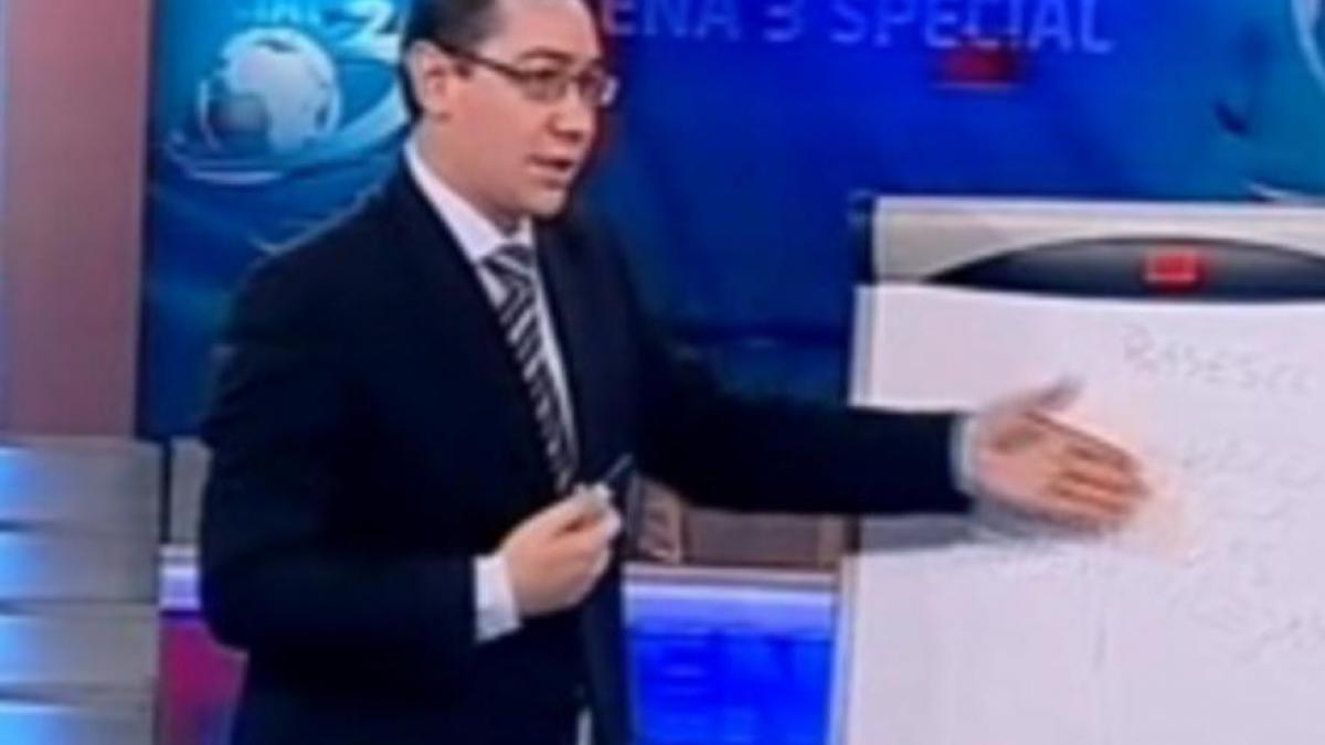 Ponta: Pun pariu că "Regina" este în grupul Berceanu, Videanu, Blaga