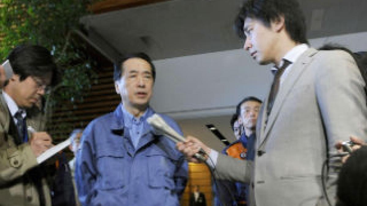 Premierul japonez: Seismul şi valurile tsunami, "'un dezastru naţional fără precedent"