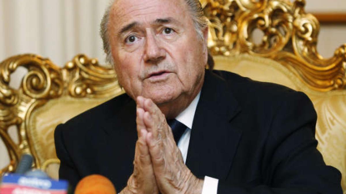 Blatter, la ultima candidatură