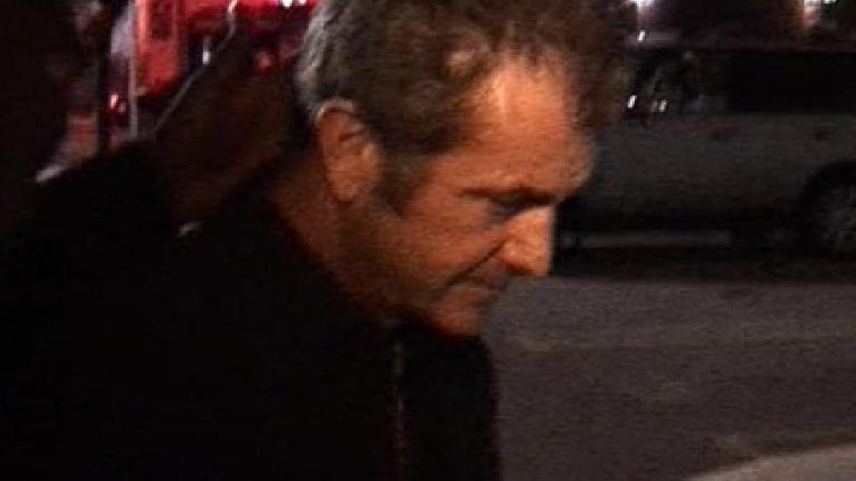 Mel Gibson petrece din nou în club