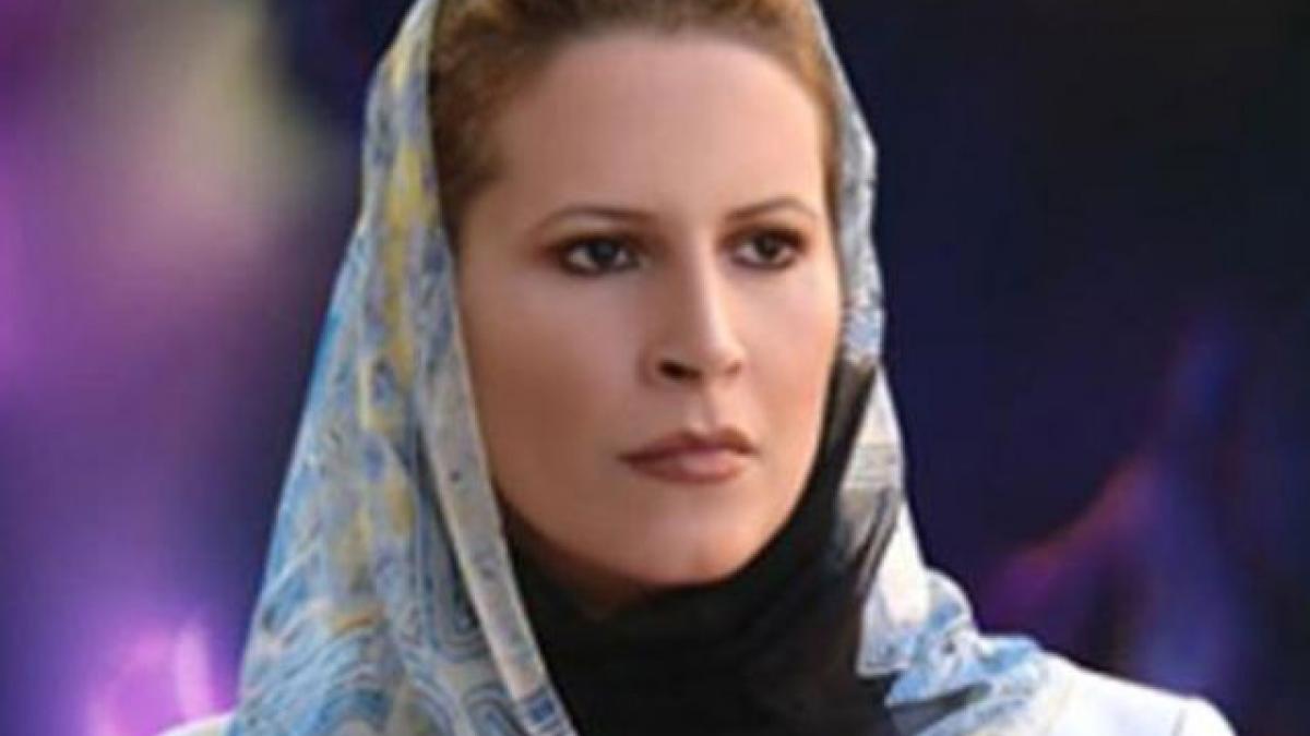 Aisha Gaddafi, în linia întâi